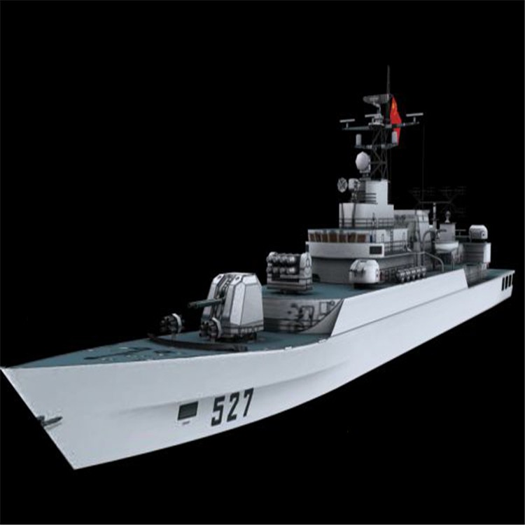 杨浦3d护卫舰模型